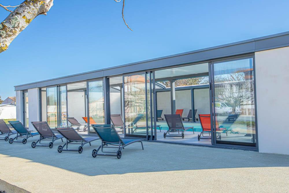 La Corvette Maison Avec Piscine/Parking/Wifi/Plages 5Kms Ле-Мат Экстерьер фото