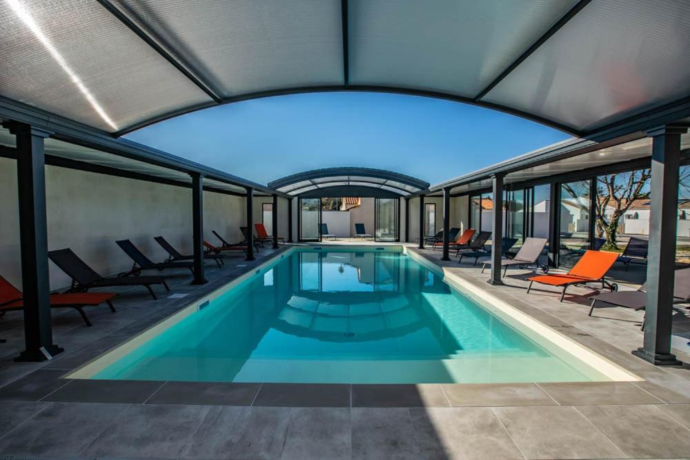La Corvette Maison Avec Piscine/Parking/Wifi/Plages 5Kms Ле-Мат Экстерьер фото