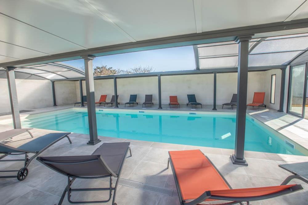 La Corvette Maison Avec Piscine/Parking/Wifi/Plages 5Kms Ле-Мат Экстерьер фото